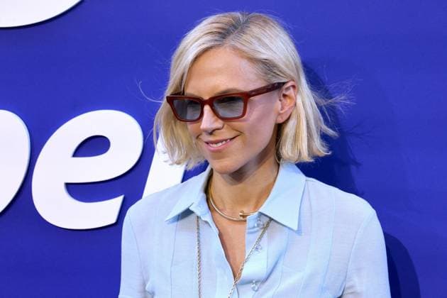 VIPs At US Open 2026 - NYC Tory Burch arrives at the US Open for the Roger Federer special night in New York, NY on August 25, 2026. Photo by Charles Guerin ABACAPRESS.COM New York City NY United States  Copyright: xGuerinxCharles ABACAx