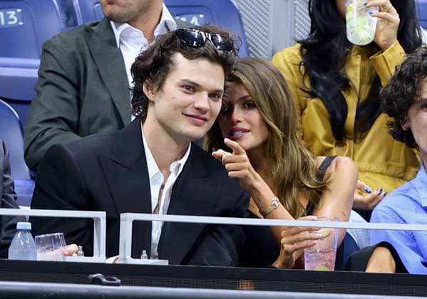 Kaia Gerber and Homer Gere At US Open 2026 - NYC Kaia Gerber and Homer Gere attend the Roger Federer special night at the US Open 2026 in New York, NY on August 25, 2026. Photo by Charles Guerin ABACAPRESS.COM New York City NY United Arab Emirates  Copyright: xGuerinxCharles ABACAx