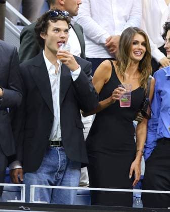 Kaia Gerber and Homer Gere At US Open 2026 - NYC Kaia Gerber and Homer Gere attend the Roger Federer special night at the US Open 2026 in New York, NY on August 25, 2026. Photo by Charles Guerin ABACAPRESS.COM New York City NY United Arab Emirates  Copyright: xGuerinxCharles ABACAx