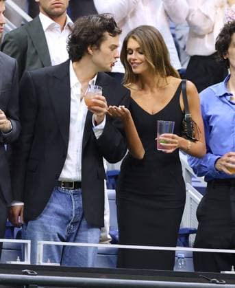 Kaia Gerber and Homer Gere At US Open 2026 - NYC Kaia Gerber and Homer Gere attend the Roger Federer special night at the US Open 2026 in New York, NY on August 25, 2026. Photo by Charles Guerin ABACAPRESS.COM New York City NY United Arab Emirates  Copyright: xGuerinxCharles ABACAx