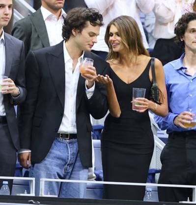 Kaia Gerber and Homer Gere At US Open 2026 - NYC Kaia Gerber and Homer Gere attend the Roger Federer special night at the US Open 2026 in New York, NY on August 25, 2026. Photo by Charles Guerin ABACAPRESS.COM New York City NY United Arab Emirates  Copyright: xGuerinxCharles ABACAx