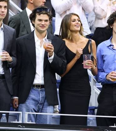 Kaia Gerber and Homer Gere At US Open 2026 - NYC Kaia Gerber and Homer Gere attend the Roger Federer special night at the US Open 2026 in New York, NY on August 25, 2026. Photo by Charles Guerin ABACAPRESS.COM New York City NY United Arab Emirates  Copyright: xGuerinxCharles ABACAx