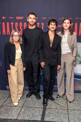 ABB STAATSCHUTZ : Mohammad Mehdi Zahedi, Faraz Shariat, and Laura Lippmann to attend special screenings of the film Staatsschutz at Kino International on August 25, 2026, in Berlin, Germany