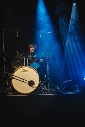 Wolfmother live in Solothurn, Switzerland Solothurn, Switzerland. 25th, August 2026. The Australian rock band Wolfmother performs a live concert at Kofmehl in Solothurn. Here drummer Brett Wolfenden is seen live on stage. Switzerland, Solothurn, Kofmehl  Copyright: xGonzalesxPhoto TilmanxJentzschx