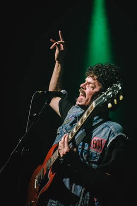 Wolfmother live in Solothurn, Switzerland Solothurn, Switzerland. 25th, August 2026. The Australian rock band Wolfmother performs a live concert at Kofmehl in Solothurn. Here guitarist and singer Andrew Stockdale is seen live on stage. Switzerland, Solothurn, Kofmehl  Copyright: xGonzalesxPhoto TilmanxJentzschx