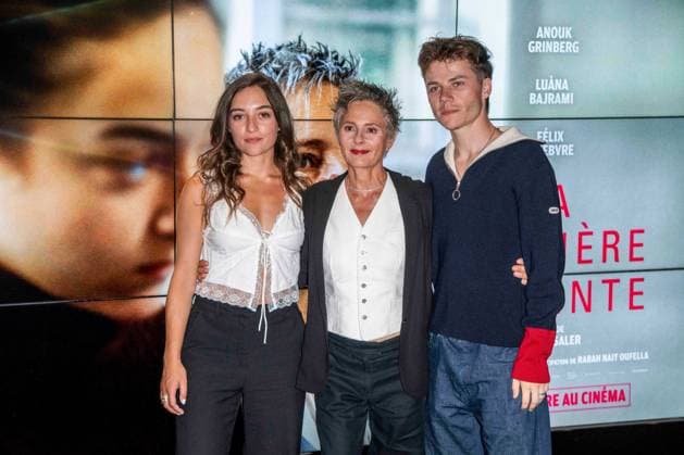 RECORD DATE NOT STATED La Derniere Patiente Photocall - Paris Luàna Bajrami, Anouk Grinberg and Felix Lefebvre attend the La Dernière Patiente Photocall at UGC Cine Cite des Halles on August 25, 2026 in Paris, France. Photo by Shootpix ABACAPRESS.COM Paris France  Copyright: xShootpix ABACAx