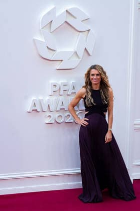 PFA Awards 2026 Arrivals Sports personalities and celebrities arrive at the Opera House in Manchester ahead of the PFA Awards 2026 Featuring: Karen Carney Where: Manchester, United Kingdom When: 25 Aug 2026 Credit: Graham Finney WENN Manchester United Kingdom Copyright: xWENNx wenn41604900 x wenn41604900