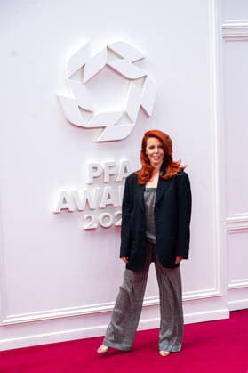 PFA Awards 2026 Arrivals Sports personalities and celebrities arrive at the Opera House in Manchester ahead of the PFA Awards 2026 Featuring: Stacey Dooley Where: Manchester, United Kingdom When: 25 Aug 2026 Credit: Graham Finney WENN Manchester United Kingdom Copyright: xWENNx wenn41604415 x wenn41604415