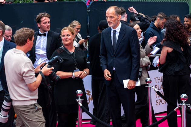 PFA Awards 2026 Arrivals Sports personalities and celebrities arrive at the Opera House in Manchester ahead of the PFA Awards 2026 Featuring: Thomas Tuchel Where: Manchester, United Kingdom When: 25 Aug 2026 Credit: Graham Finney WENN Manchester United Kingdom Copyright: xWENNx wenn41604422 x wenn41604422