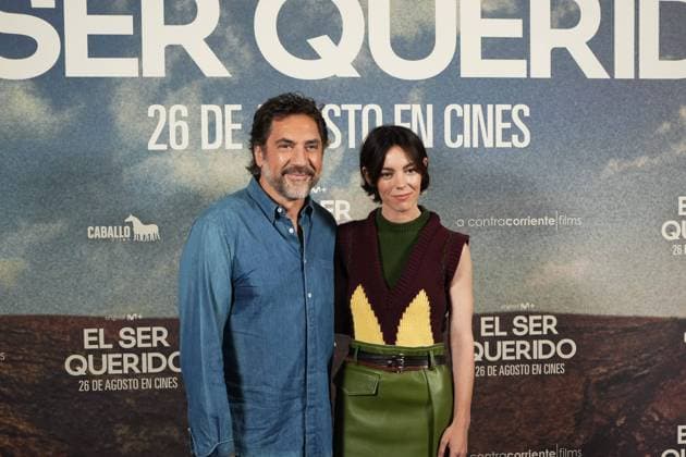 Javier Bardem and Victoria Luengo at photocall for film El Ser Querido in Madrid on Tuesday, 25 August 2026. Cordon Press 