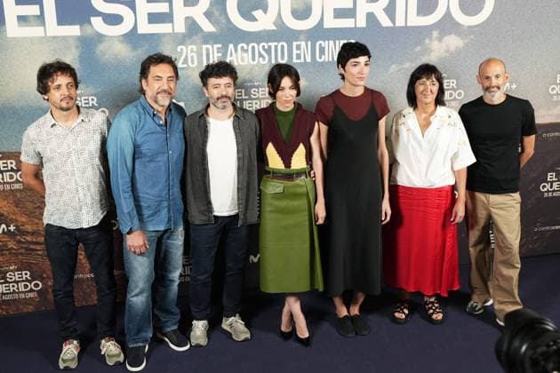 Javier Bardem , Rodrigo Sorogoyen, Victoria Luengo and Isabel Pena at photocall for film El Ser Querido in Madrid on Tuesday, 25 August 2026 Cordon Press 