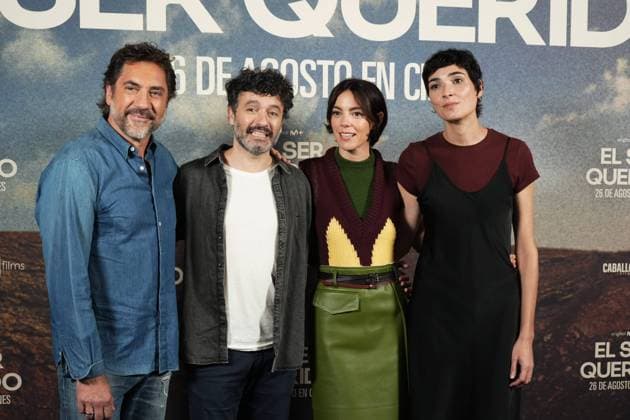 Javier Bardem , Rodrigo Sorogoyen, Victoria Luengo and Isabel Pena at photocall for film El Ser Querido in Madrid on Tuesday, 25 August 2026 Cordon Press 