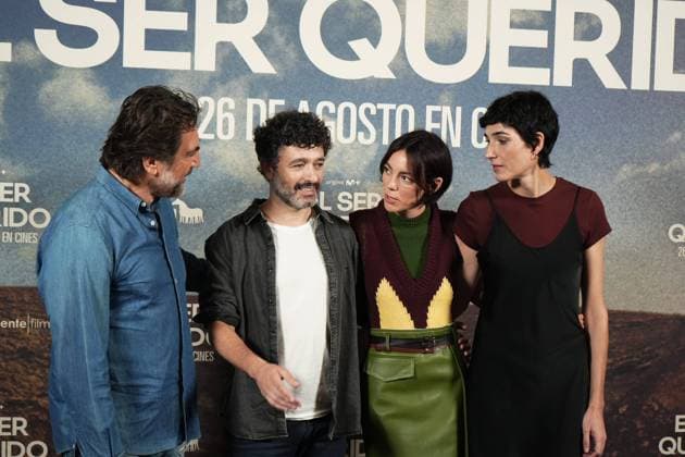 Javier Bardem , Rodrigo Sorogoyen, Victoria Luengo and Isabel Pena at photocall for film El Ser Querido in Madrid on Tuesday, 25 August 2026 Cordon Press 