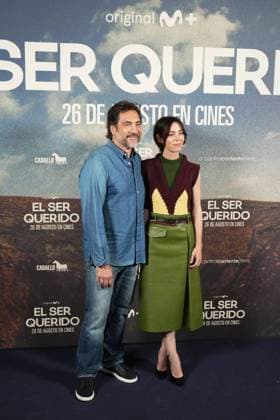 Javier Bardem and Victoria Luengo at photocall for film El Ser Querido in Madrid on Tuesday, 25 August 2026. Cordon Press 