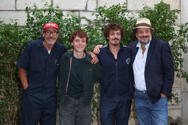 Festival du Film Francophone d AngouleÌ‚me 2026 - jour 3 Philippe Rebbot, Manolo Mlekuz, Josef Mlekuz et Mathias Mlekuz Festival du Film Francophone d AngouleÌ‚me 2026, le 26 aoÃ»t 2026.  Copyright: xFabricexChasseryx