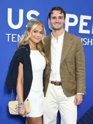 Heather Wagoner, Joey Daccord at a public appearance for 2026 US Open Fan Week Kick-Off Event - Roger Federer: An Icon Returns to New York, USTA Billie Jean King National Tennis Center, Flushing, NY, August 25, 2026. Photo By: Quoin Pics Everett Collection 2026 US Open Fan Week Kick-Off Event - Roger Federer: An Icon Returns to New York PUBLICATIONXNOTxINxCANxCHNxFRAxITAxJPNxNORxPOLxRUSxESPxUKxUSA