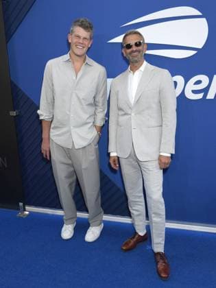 Wes Gordon, Paul Arnhold at a public appearance for 2026 US Open Fan Week Kick-Off Event - Roger Federer: An Icon Returns to New York, USTA Billie Jean King National Tennis Center, Flushing, NY, August 25, 2026. Photo By: Quoin Pics Everett Collection 2026 US Open Fan Week Kick-Off Event - Roger Federer: An Icon Returns to New York PUBLICATIONXNOTxINxCANxCHNxFRAxITAxJPNxNORxPOLxRUSxESPxUKxUSA