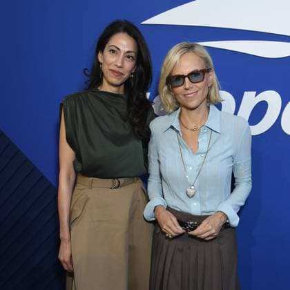Huma Abedin, Tory Burch at a public appearance for 2026 US Open Fan Week Kick-Off Event - Roger Federer: An Icon Returns to New York, USTA Billie Jean King National Tennis Center, Flushing, NY, August 25, 2026. Photo By: Quoin Pics Everett Collection 2026 US Open Fan Week Kick-Off Event - Roger Federer: An Icon Returns to New York PUBLICATIONXNOTxINxCANxCHNxFRAxITAxJPNxNORxPOLxRUSxESPxUKxUSA