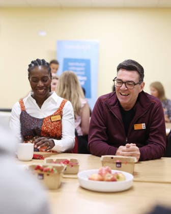 Prime Minister Andy Burnham visit to Sainsbury s Nine Elms 26 08 2026. London, United Kingdom. Prime Minister Andy Burnham and Florence Eshalomi visit Sainsbury s Nine Elms., Credit:Ben Perry B66 Avalon United Kingdom, Greater London, London, Sainsbury s Nine Elms  Copyright: xBenxPerryx xB66x xAvalonx 1128588264