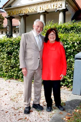 Schlosspark Theater, Annual Press Conference at the Schlosspark Theater, Berlin, August 26, 2026 Dieter Hallervorden and Brigitte Grothum at the annual press conference for the 2026–27 season at the Schlosspark Theater in Berlin on August 26, 2026 Berlin Schlosspark Theater Copyright: xAnitaxBuggex