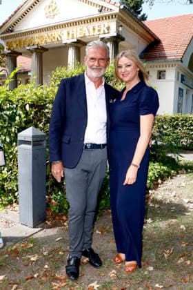 Schlosspark Theater, Annual Press Conference at the Schlosspark Theater, Berlin, August 26, 2026 Marko Putisek and Barbara Maria Sava at the annual press conference for the 2026–27 season at the Schlosspark Theater in Berlin on August 26, 2026 Berlin Schlosspark Theater Copyright: xAnitaxBuggex