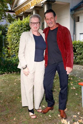Schlosspark Theater, Annual Press Conference at the Schlosspark Theater, Berlin, August 26, 2026 Maria Hartmann and Max Tidorf at the annual press conference for the 2026–27 season at the Schlosspark Theater in Berlin on August 26, 2026 Berlin Schlosspark Theater Copyright: xAnitaxBuggex