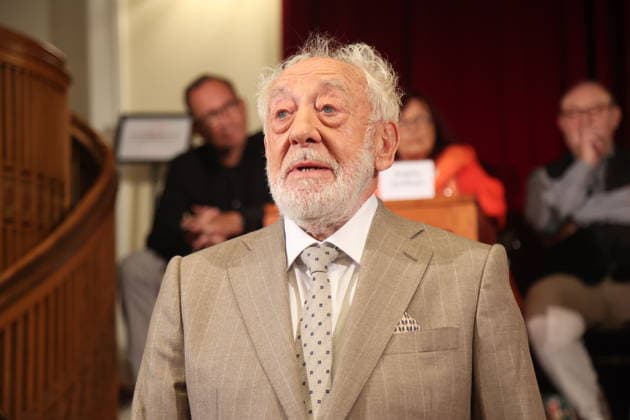 Dieter Hallervorden at the annual press conference for the 2026–27 season at the Schlosspark Theater Berlin, August 26, 2026 Copyright: xAgenturxMatthiasxWehnertx xM.xGränzdörferx