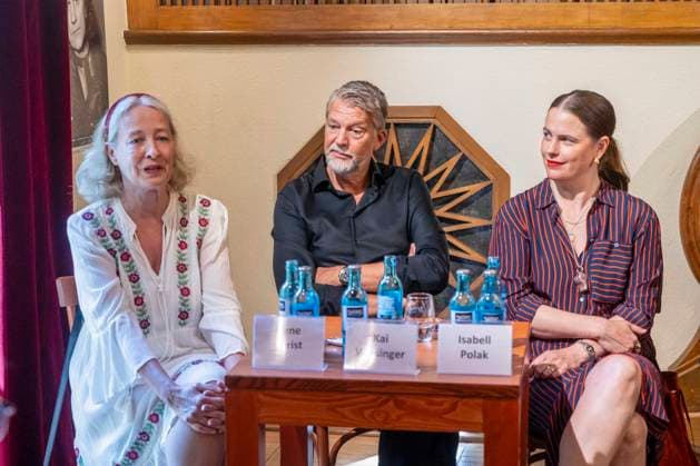 ABB SCHLOSSPARK Directed by Irene Christ, with special guests Kai Wiesinger and Isabel Polak Annual Press Conference for the 2026–27 Season at the Schlosspark Theater August 26, 2026, in Berlin, Berlin, Germany