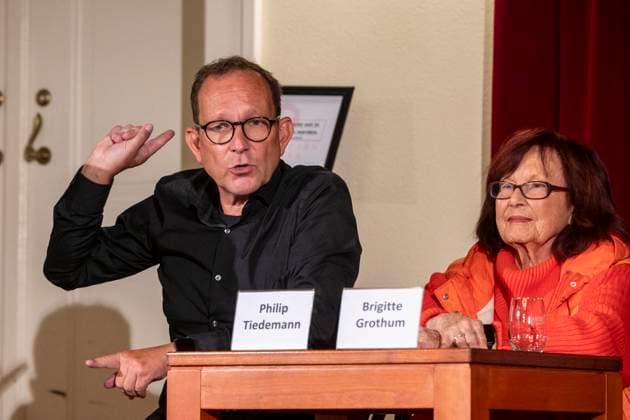 ABB SCHLOSSPARK Philip Tiedemann and Brigitte Grothum to Attend the Annual Press Conference for the 2026–27 Season at the Schlosspark Theater on August 26, 2026, in Berlin, Berlin, Germany