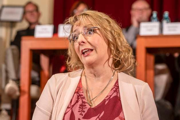 ABB SCHLOSSPARK Nathalie Hallervorden to Appear at the Annual Press Conference for the 2026–27 Season at the Schlosspark Theater on August 26, 2026, in Berlin, Berlin, Germany