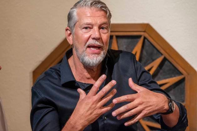 ABB SCHLOSSPARK Kai Wiesinger, actor, guest at the annual press conference for the 2026–27 season at the Schlosspark Theater on August 26, 2026, in Berlin, Berlin, Germany