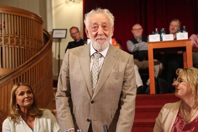 Dieter Hallervorden at the annual press conference for the 2026–27 season at the Schlosspark Theater in Berlin, August 26, 2026 Copyright: xAgenturxMatthiasxWehnertx xM.xGränzdörferx