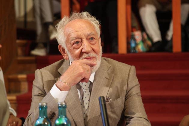 Dieter Hallervorden at the annual press conference for the 2026–27 season at the Schlosspark Theater in Berlin, August 26, 2026 Copyright: xAgenturxMatthiasxWehnertx xM.xGränzdörferx