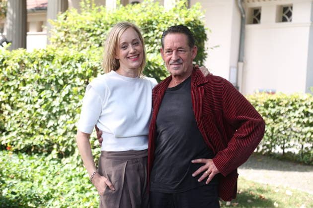 Judith Richter and Max Tidof at the annual press conference for the 2026–27 season at the Schlosspark Theater Berlin, August 26, 2026 Copyright: xAgenturxMatthiasxWehnertx xM.xGränzdörferx