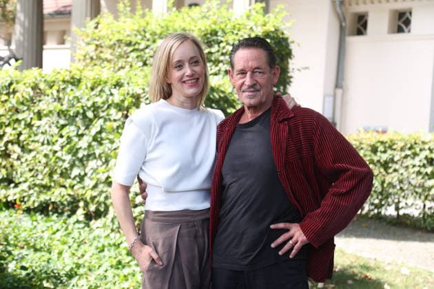 Judith Richter and Max Tidof at the annual press conference for the 2026–27 season at the Schlosspark Theater Berlin, August 26, 2026 Copyright: xAgenturxMatthiasxWehnertx xM.xGränzdörferx