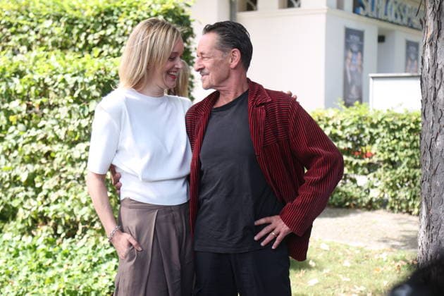 Judith Richter and Max Tidof at the annual press conference for the 2026–27 season at the Schlosspark Theater Berlin, August 26, 2026 Copyright: xAgenturxMatthiasxWehnertx xM.xGränzdörferx