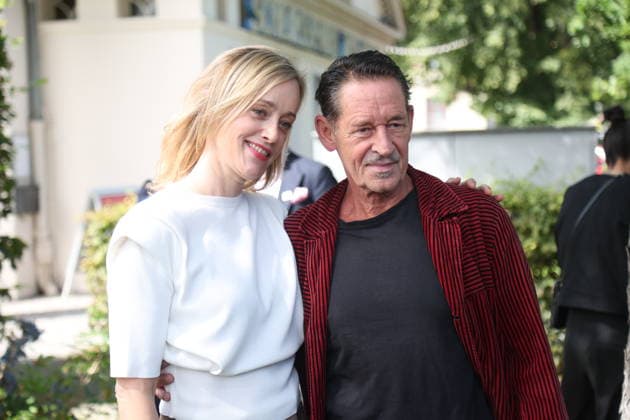 Judith Richter and Max Tidof at the annual press conference for the 2026–27 season at the Schlosspark Theater Berlin, August 26, 2026 Copyright: xAgenturxMatthiasxWehnertx xM.xGränzdörferx