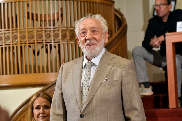 Dieter Hallervorden at the annual press conference for the 2026–27 season at the Schlosspark Theater Berlin, August 26, 2026 Foto:xM.xBehrensx xFuturexImagex schlossparktheater_6802