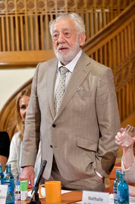 Dieter Hallervorden at the annual press conference for the 2026–27 season at the Schlosspark Theater Berlin, August 26, 2026 Foto:xM.xBehrensx xFuturexImagex schlossparktheater_6805