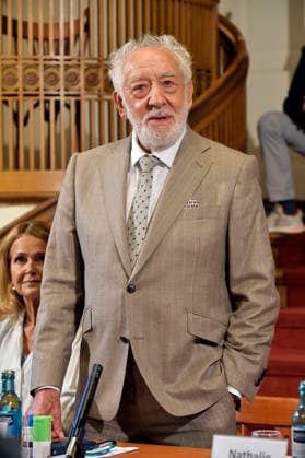 Dieter Hallervorden at the annual press conference for the 2026–27 season at the Schlosspark Theater Berlin, August 26, 2026 Foto:xM.xBehrensx xFuturexImagex schlossparktheater_6806