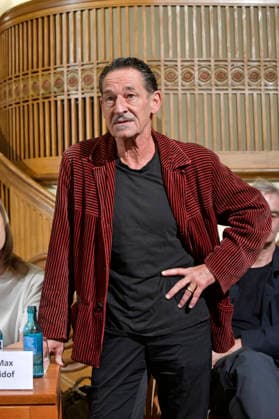 Max Tidof at the annual press conference for the 2026–27 season at the Schlosspark Theater Berlin, August 26, 2026 Foto:xM.xBehrensx xFuturexImagex schlossparktheater_6818