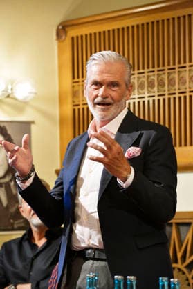 Marko Pustisek at the annual press conference for the 2026–27 season at the Schlosspark Theater Berlin, August 26, 2026 Foto:xM.xBehrensx xFuturexImagex schlossparktheater_6827