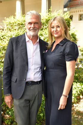 Marko Pustisek and Barbara Maria Sava at the annual press conference for the 2026–27 season at the Schlosspark Theater Berlin, August 26, 2026 Foto:xM.xBehrensx xFuturexImagex schlossparktheater_6852