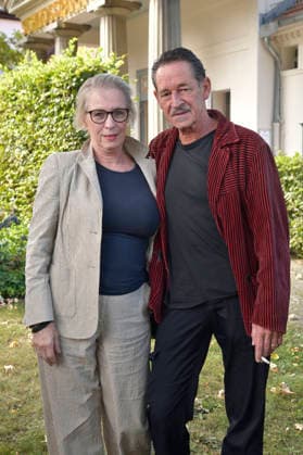 Maria Hartmann and Max Tidof at the annual press conference for the 2026–27 season at the Schlosspark Theater Berlin, August 26, 2026 Foto:xM.xBehrensx xFuturexImagex schlossparktheater_6854
