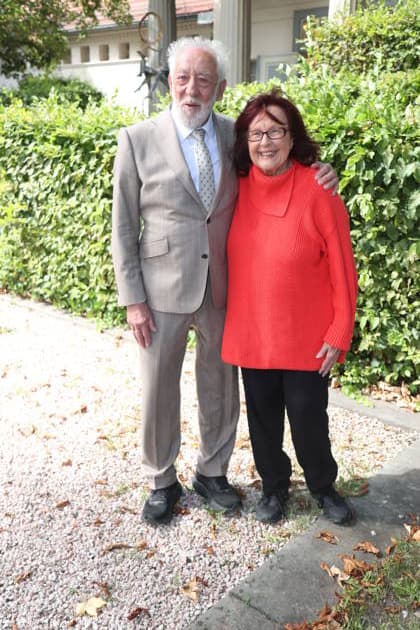 Dieter Hallervorden and Brigitte Grothum at the annual press conference for the 2026–27 season at the Schlosspark Theater Berlin, August 26, 2026 Copyright: xAgenturxMatthiasxWehnertx xM.xGränzdörferx