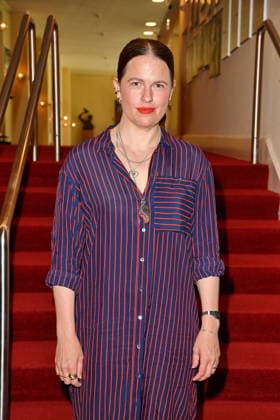 Annual Press Conference at the Schlosspark Theater in Berlin: Isabell Polak at the annual press conference for the 2026–27 season at the Schlosspark Theater in Berlin on August 26, 2026 Copyright: xEventpressxBerndtx