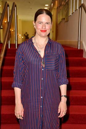 Annual Press Conference at the Schlosspark Theater in Berlin: Isabell Polak at the annual press conference for the 2026–27 season at the Schlosspark Theater in Berlin on August 26, 2026 Copyright: xEventpressxBerndtx