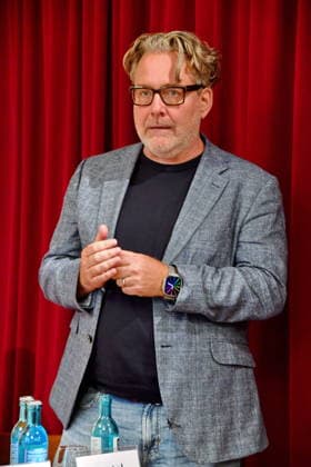 Annual Press Conference at the Schlosspark Theater in Berlin: Anatol Preissler at the annual press conference for the 2026–27 season at the Schlosspark Theater in Berlin on August 26, 2026 Copyright: xEventpressxBerndtx
