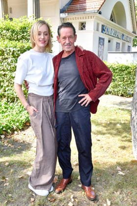 Annual Press Conference at the Schlosspark Theater in Berlin: Judith Richter and Max Tidof at the annual press conference for the 2026–27 season at the Schlosspark Theater in Berlin on August 26, 2026 Copyright: xEventpressxBerndtx