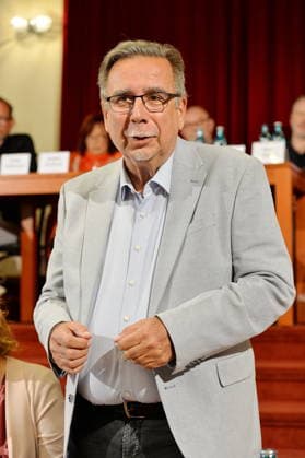 Annual Press Conference at the Schlosspark Theater in Berlin: Manfred Langner at the annual press conference for the 2026–27 season at the Schlosspark Theater in Berlin on August 26, 2026 Copyright: xEventpressxBerndtx